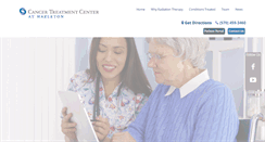 Desktop Screenshot of hazletoncancercenter.com